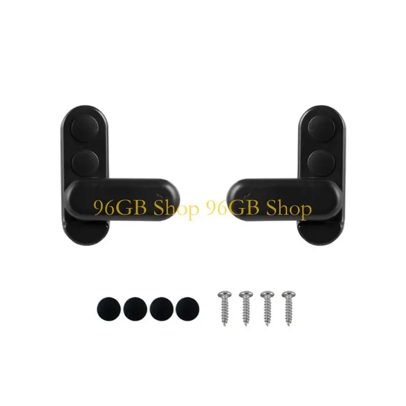 96GB 2Pcs Table Board Buckle Easy to Install Rotating Clamps for Campers Furniture with Thickened Support Structure