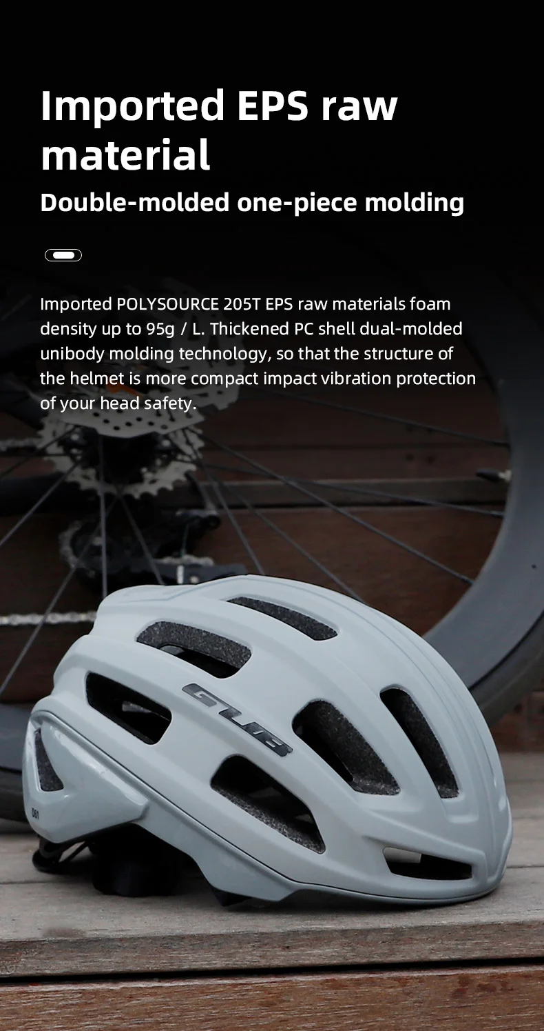 GUB Fahrradhelm Ultraleicht Integral Geformter MTB Rennrad-Helm für Männer und Frauen Atmungsaktiver Reit-Sporthelm – Detail 7
