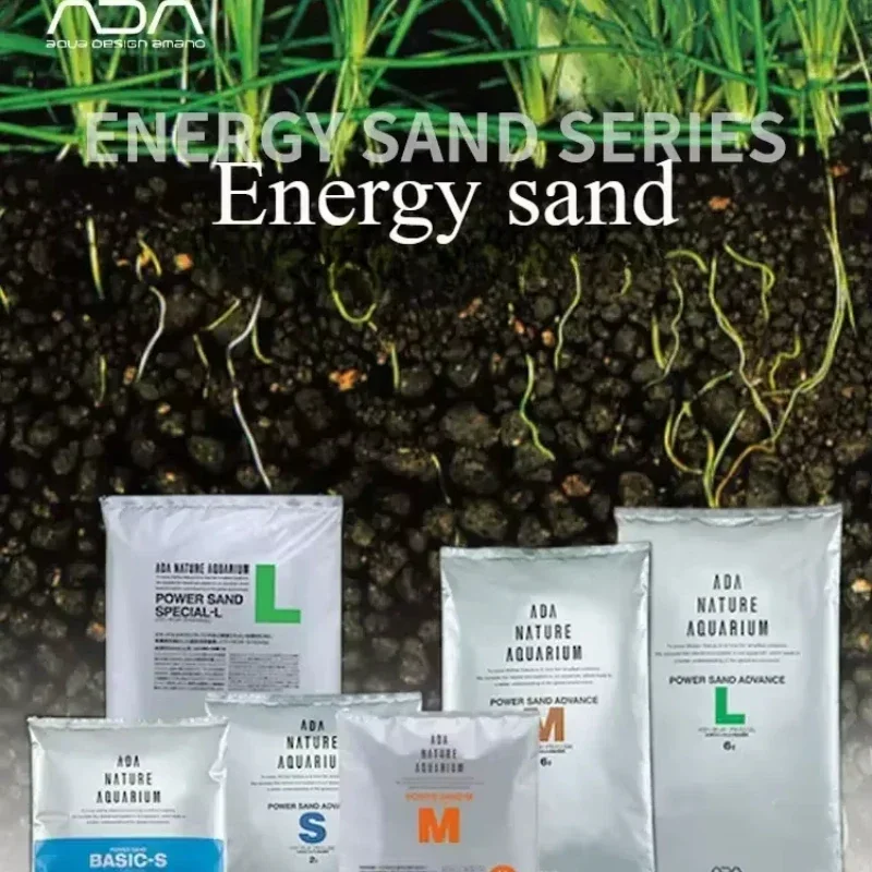 

ADA Energy Sand S M L Reinforced Bottom Filter Sand Energy Filter Sand Contains Organic and Inorganic Nutrients