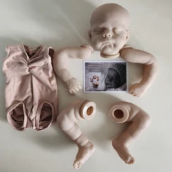 【with original COA 】FBBD 21inch Reborn Baby Eric Or Erica In stock Unpainted Kit With COA Lifelike Soft Touch DIY Part With COA