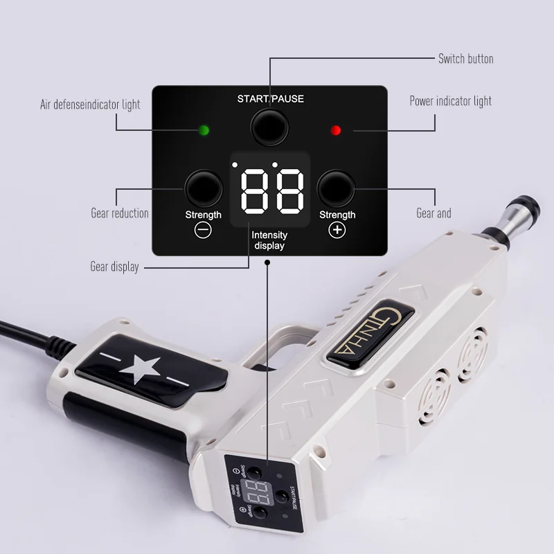 Electric Home Appliance Impulse Adjusting  Instrument Spinal Activator Pain Relief Chiropractic Physical Therapy Equipment
