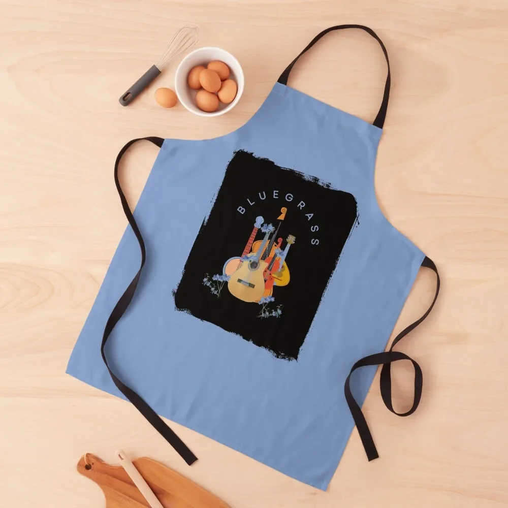 Bluegrass Patch Apron Dress Professional Barber Kitchen For Man For Nail Stylist Apron