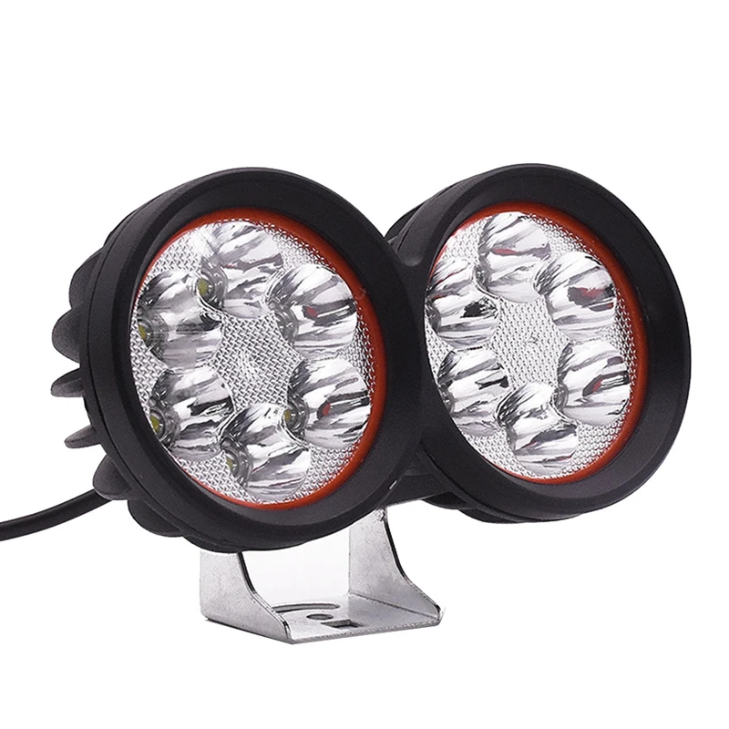 Electric Scooter LED Headlight Lamp Working Spot Light 12-80V Scooter LED Motorcycle Light