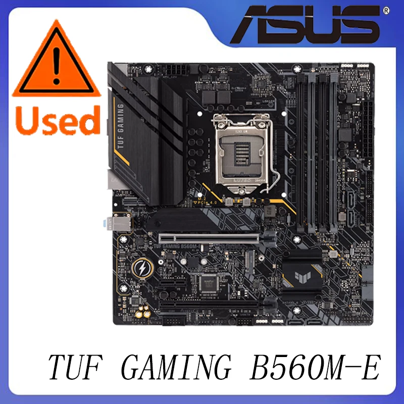 

Материнская плата ASUS TUF GAMING B560M-E Intel B560 DDR4 LGA 1200, Micro ATX