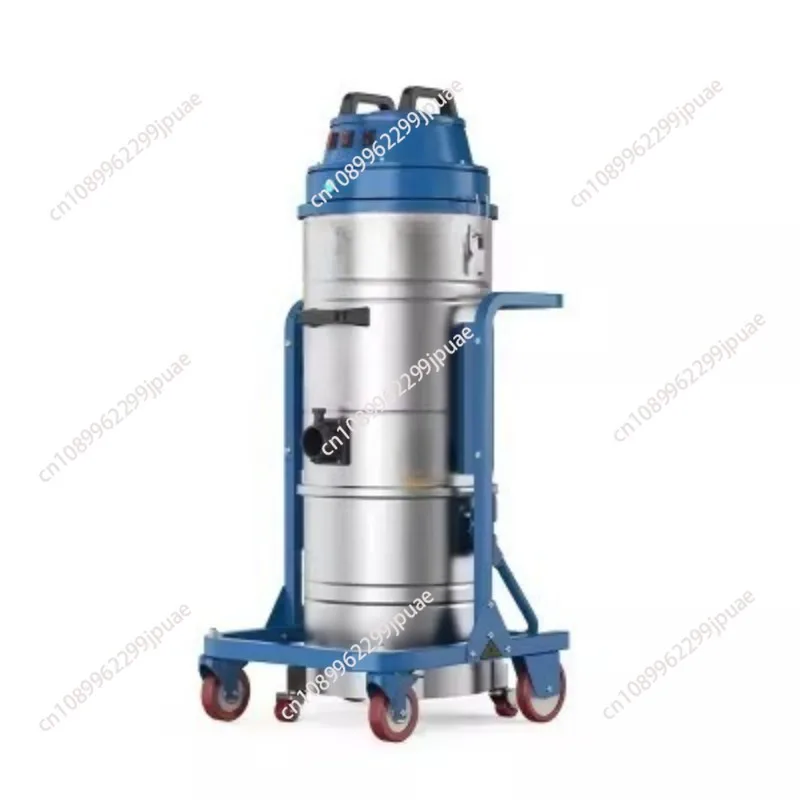 Industrial Vacuum Cleaner High Power Strong Suction for Metal Dust Iron Filings Steel Shot Workshop