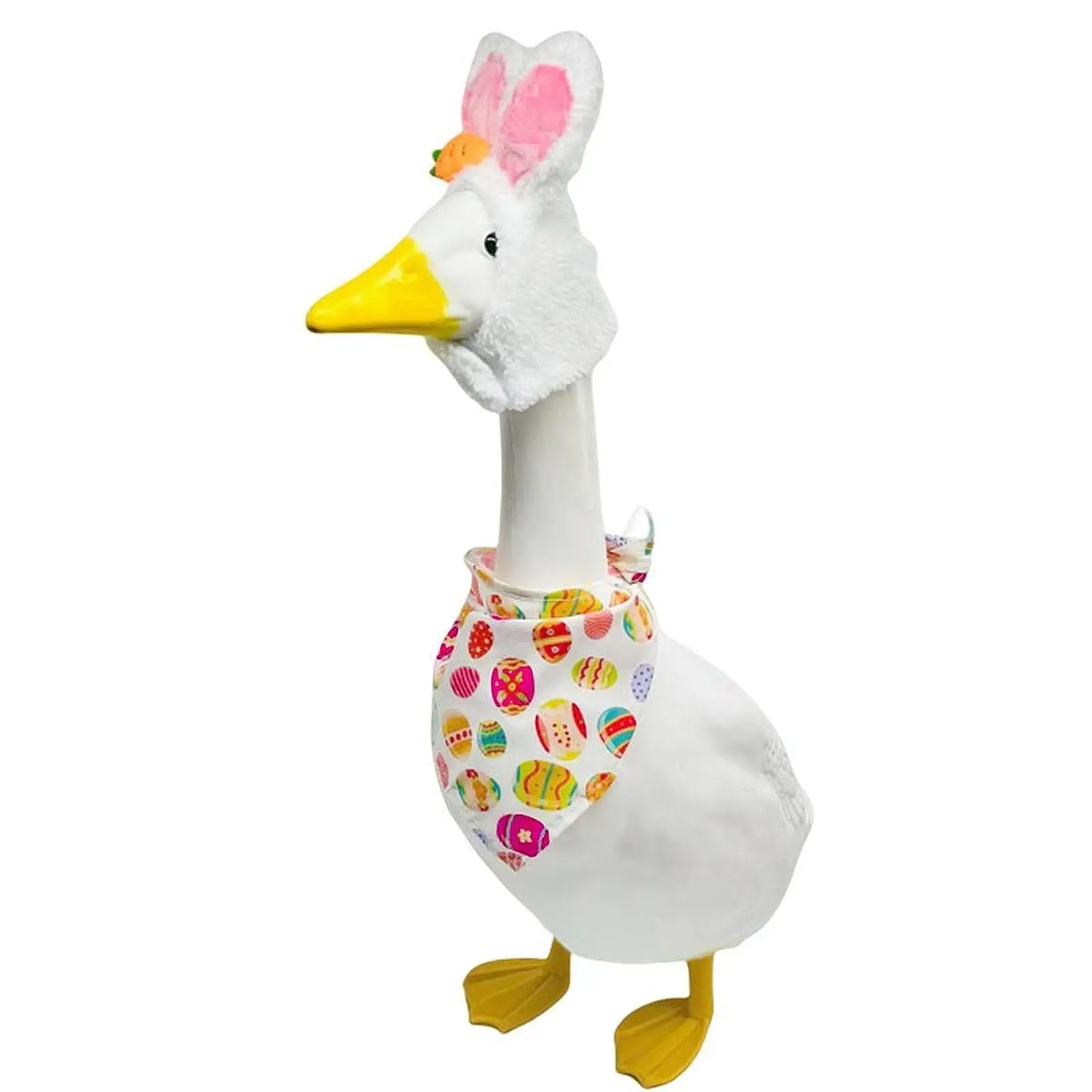 Goose Outfit Set Goose Clothes Easter Day Cute Housewarming Gift Yard Statue Costume Garden Decor for Porch Garden Courtyard