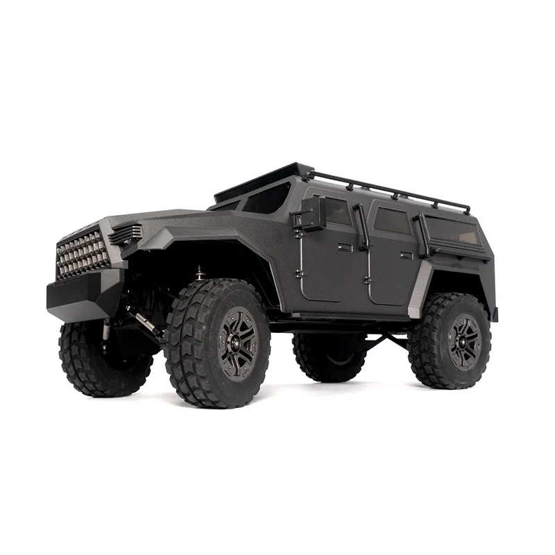 FrSKY 1/18 échelle télécommande tout-terrain ramper voiture électrique RC Non intégré corps Simulation militaire camion jouet
