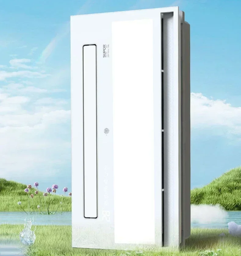 

Встроенный вытяжной вентилятор Новые поступления. Встроенный потолок для ванной комнаты. Освещение два в одном. Холодный вентилятор с дистанционным управлением.