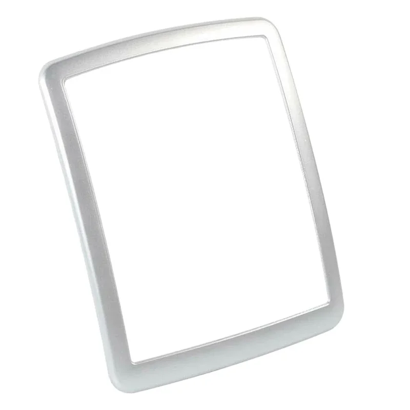 New-Front Reading Light Bezels Lamp Cover Trim For Dodge Challenger 2010-2019 Silver