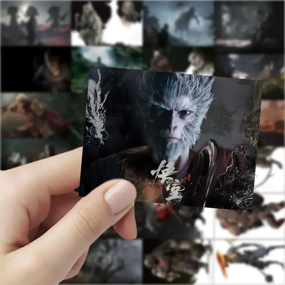 60PCS Black Myth Wukong Game Stickers Water Cup Mobile Phone Case Notebook Suitcase Water Cup Decoration Stickers Wholesale