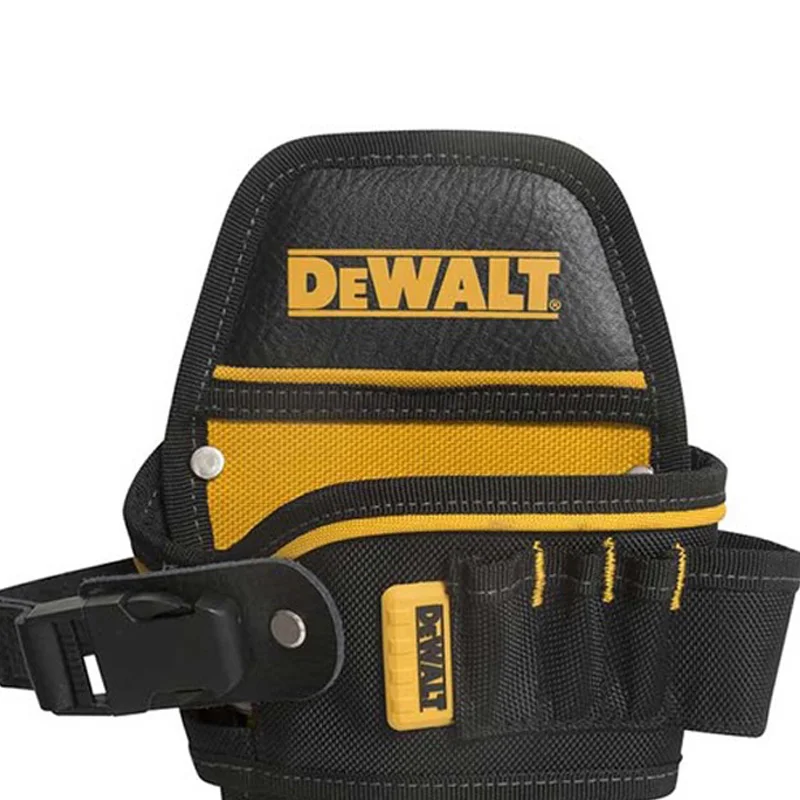 DEWALT DWST83486-1 Compact Drill Pouch Adjustable Buckle Convenient High Quality Durable 6 Pockets Tool Bag