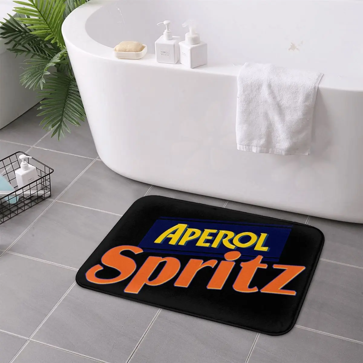 

Противоскользящий коврик Aperol Spritz, напольный коврик, ковер для кухни, входа, дома, ванной комнаты, гостиной, коврики для ног