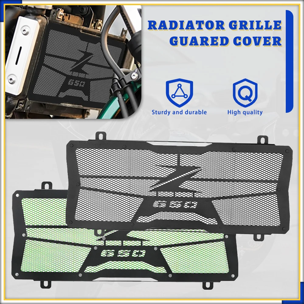 

For Kawasaki Z650 2017- 2024 2023 2022 2018 2019 2020 Z 650 Urban/Performance Motorcycle Radiator Guard Grille Cover Protection