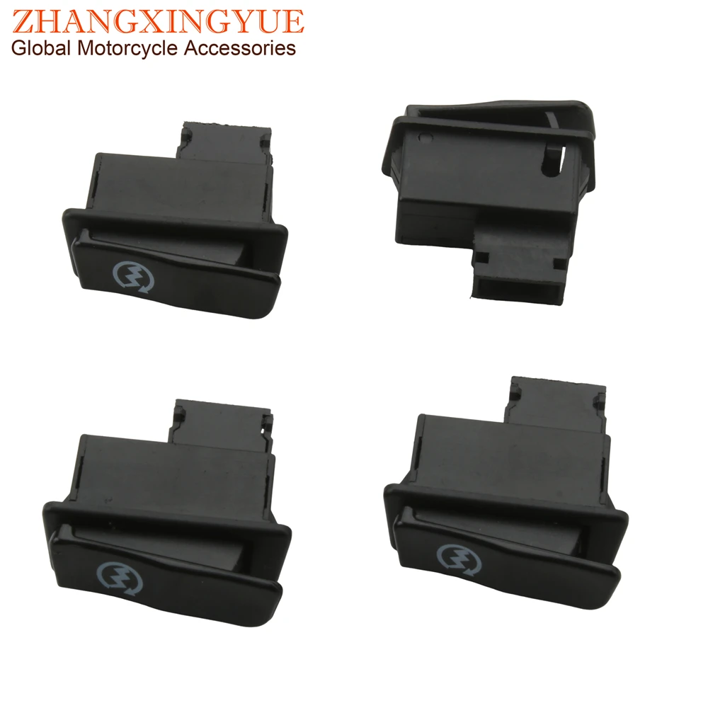 4pc Start Switch Button Fit For Kymco GP VP G3 G4 G6 35160-GY6-900 GFY6
