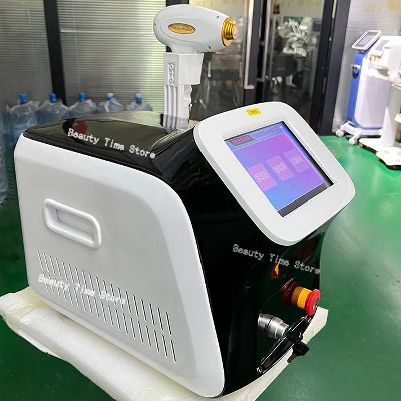 3 Wellenlänge 808 Nm Diodenlaser-Haarentfernungsmaschine Rejuvenator Schmerzlose effektive Haarentfernungsmaschine 808 Haarentfernungsmaschine