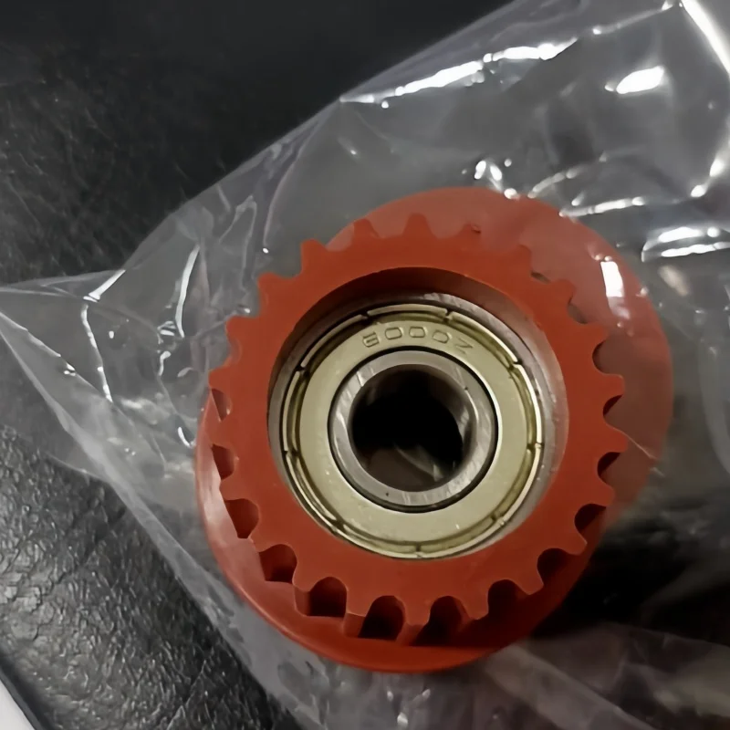 1PCS is suitable for elevator door motor pulley roller, shaft diameter 43mm/37mm H35mm 24 tooth M12