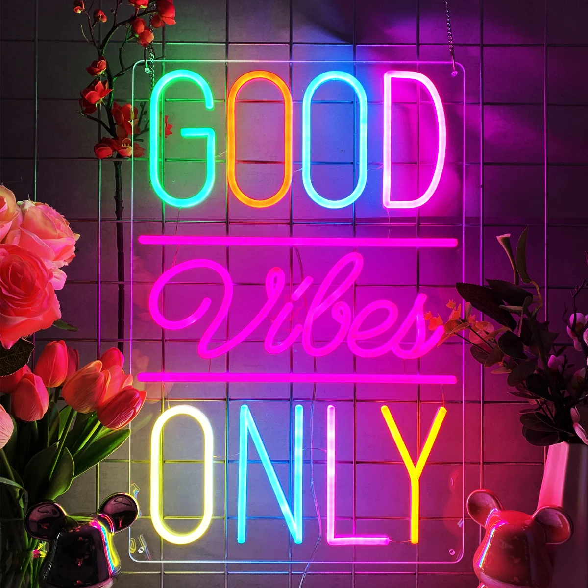 

Good ONLY neon, custom-made in a variety of colors, for parties, bars, cabaret background wall decoration, create atmosphere