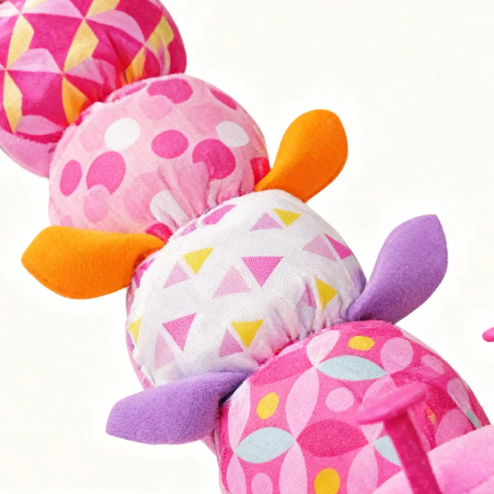 

Caterpillar Shape Stuffed Animals Doll Calming Sensory Toys for Kids Boy Girl Child Parent Travel Nursery Crib Stroller