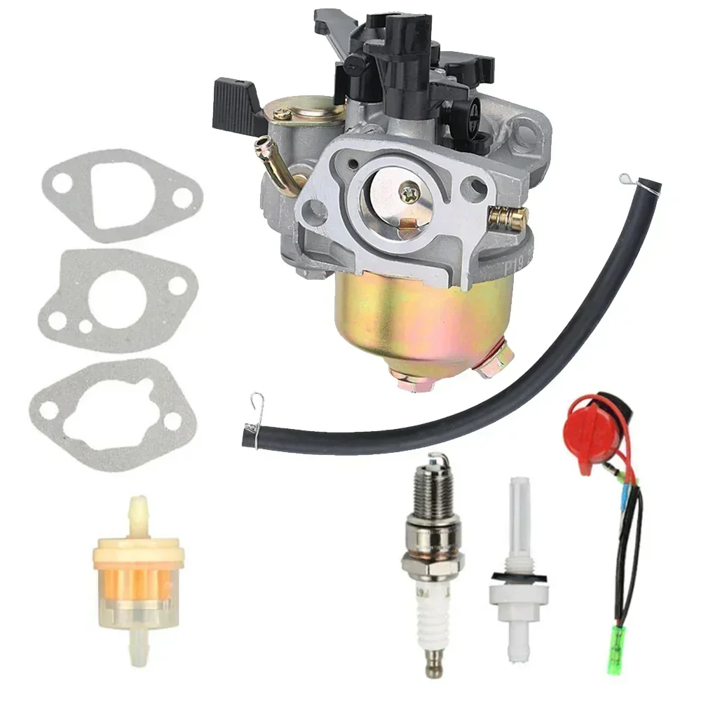 8pcs/set Carburetor Carb Kit For Honda GX140 GX168 GX180 Gx200 5.5-6.5 HP Generators Engine Motor Replace Parts