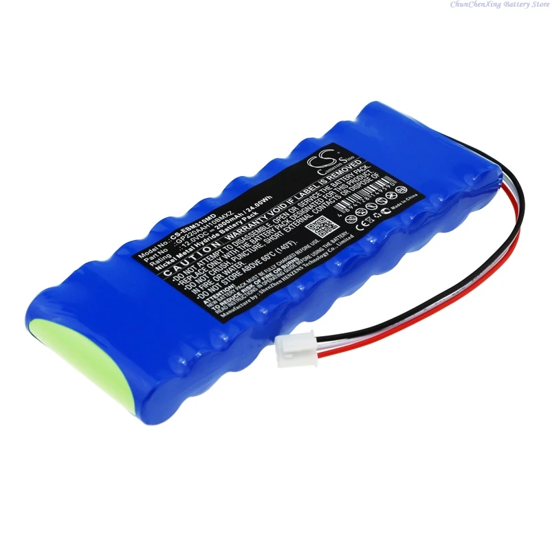 12.0V 2000mAh Medical Battery GP220AAH10BMXZ for Bionet BM3 Plus +TOOL