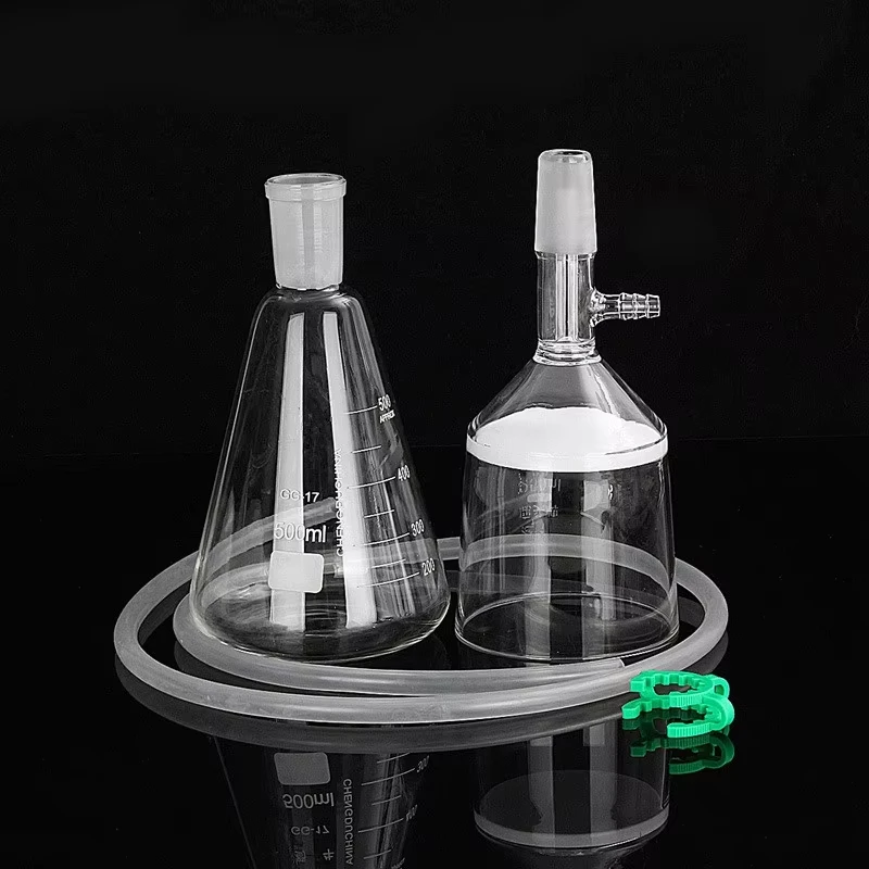 Laboratory Filter 150/25/500/1000ml Sand Core Filter Solvent Filter Set +filter Funnel 35/60/100/250ml