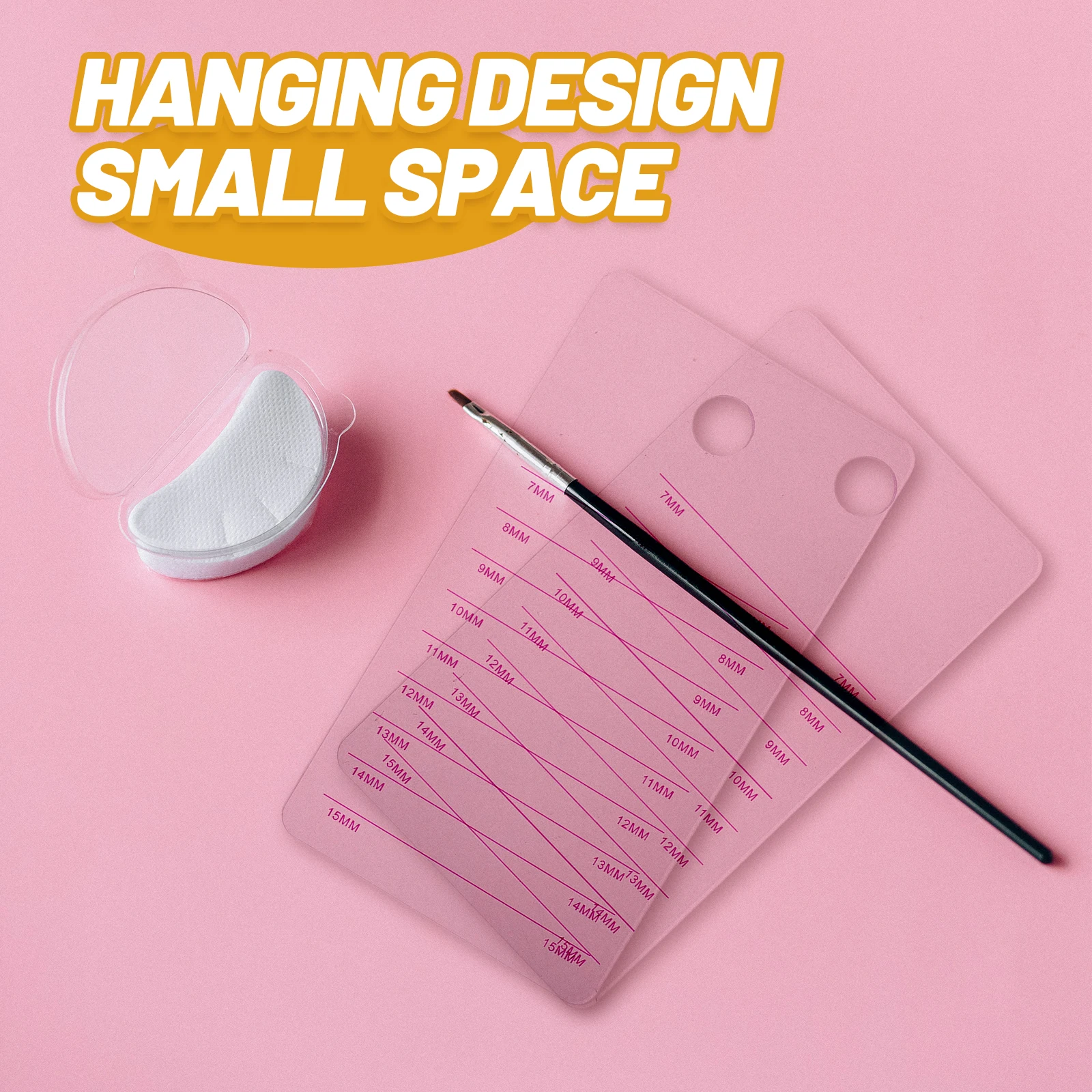 

4 Pcs False Eyelash Storage Board Eyelashes Extension Plate Organizer Grafting Palette Pallet Tech Supplies for Extensions
