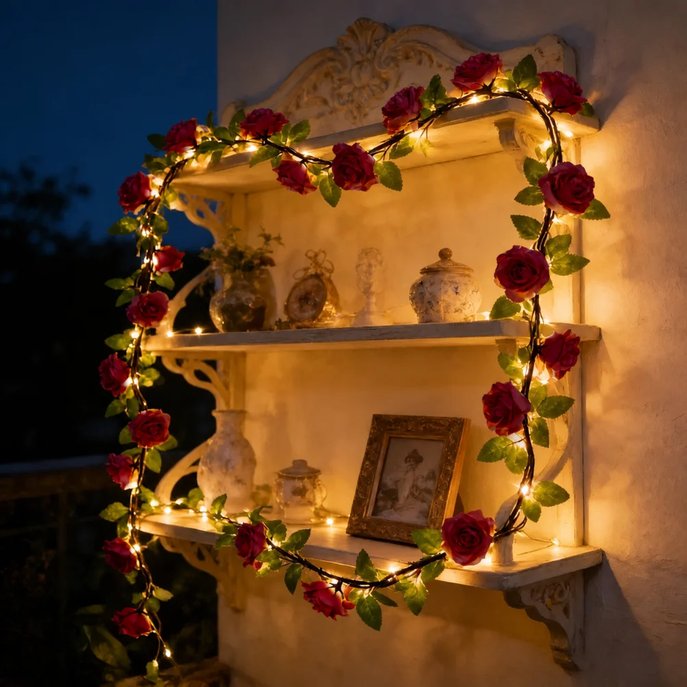 Fairy Lights Bedroom - Guirnalda de luces LED con forma