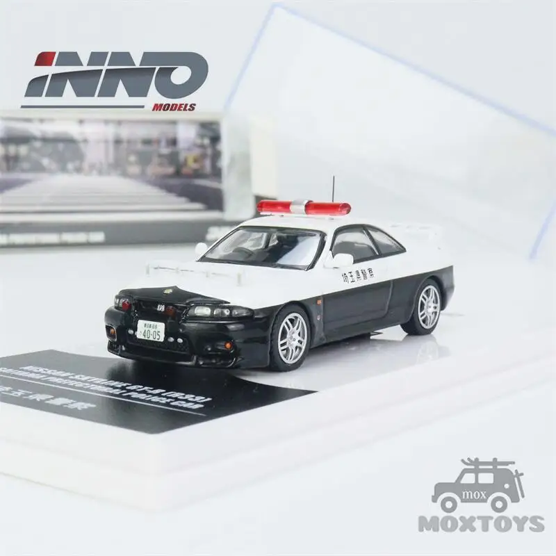 

INNO 1:64 NISSAN SKYLINE GTR R33 Saitama Prefectural Japan Police Diecast Model Car