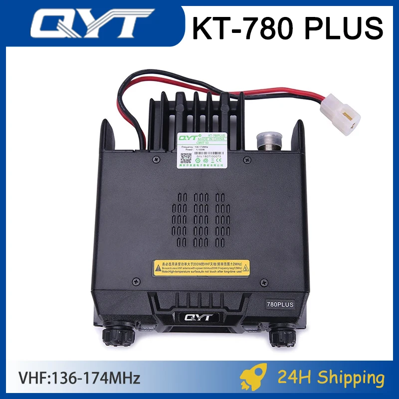محطة QYT Plus المتنقلة ، اتصالات للهواة ، شاشة رباعية ، VHF it W طويلة المدى ،-من من من من نحن ، قنوات