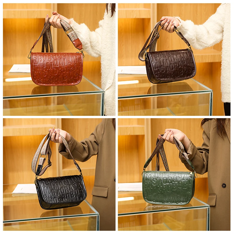 Sac messager en cuir de vachette souple pour femme, sacs à bandoulière, sac à main initié, haute qualité, mode