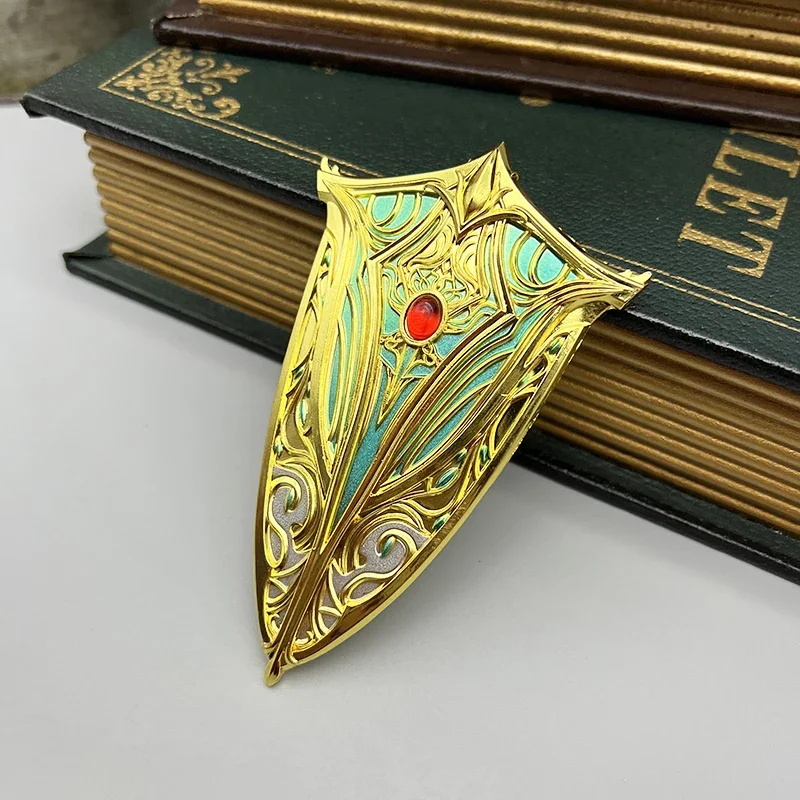 11 cm Viconias wandelnde Festung Baldur's Gate 3 Spielperipheriegeräte 1:6 Metallschild-Ausrüstungsminiaturen Heimdekorationssammlung Dropshipping Großhandels-Schnäppchengeschenke Neuankömmling Geschenk Kostenloser Ver – Detail 3