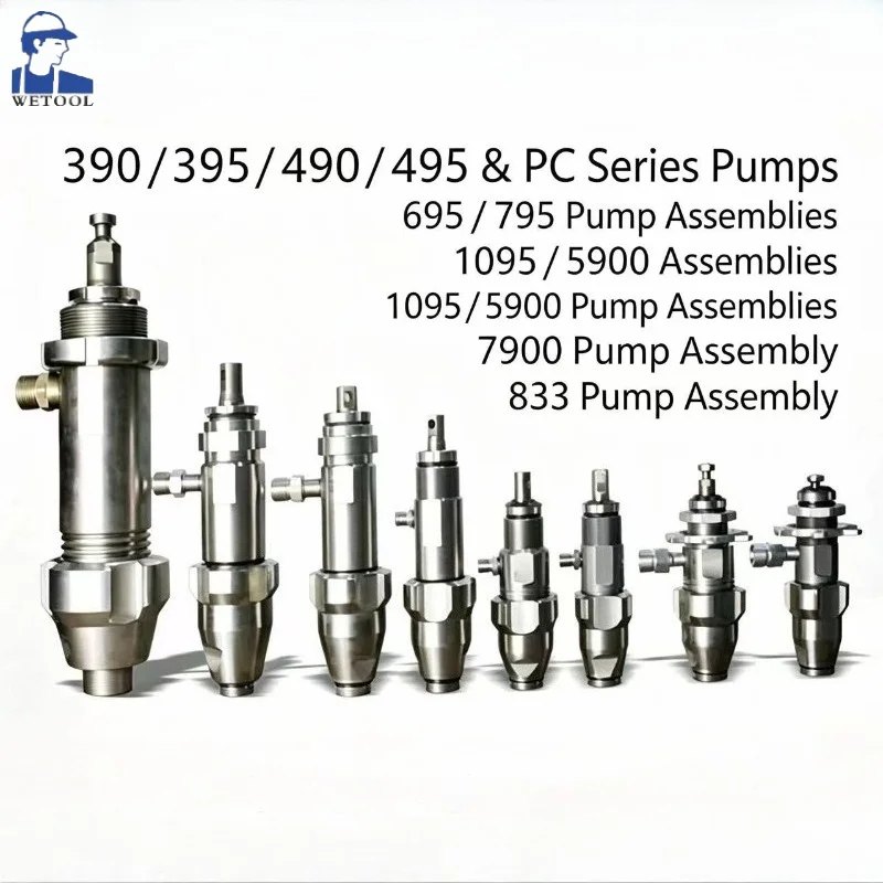 Replace Airless Spray Pump 246428/248204/16Y706/249122 For Airless Paint Sprayer 395 495 595 695 795 1095 5900 7900 2030