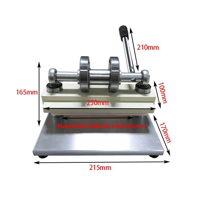 Small knife molding machine Manual press Die cutting  Punching machine Cutting  Tablet press