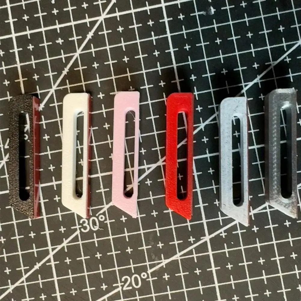 3D Printing Ribbon Buckle para DIY, Acessórios Teclado Mecânico, Printing Ribbon, 3D Tape, Pendant