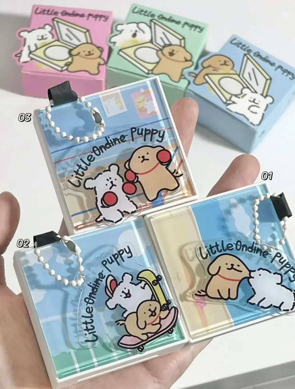 Little Ondine Puppy Series Monochrome Face Highlighter Powder Palette Makeup Glitter Glow Matte Contouring Brighten Cosmetics