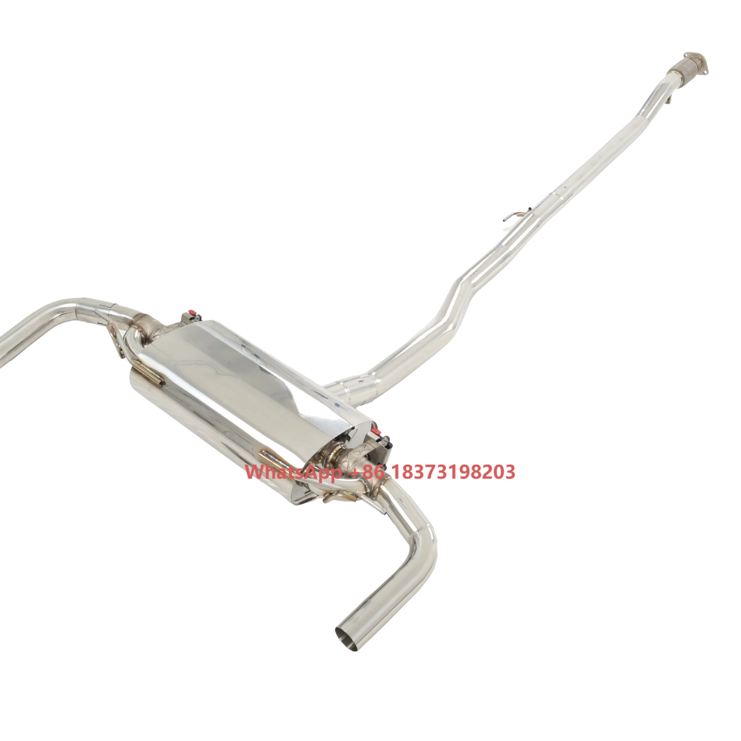 

YT Exhaust Pipes for A35 Stainless Steel Catback Exhaust System Valved Muffler Exhaust