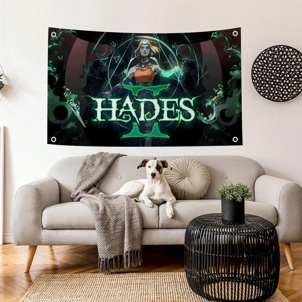 Challenge Game H-Hades Flags Decoration Flag Indoor Outdoor Hanging For Bedroom Living Room Bar Garden Party
