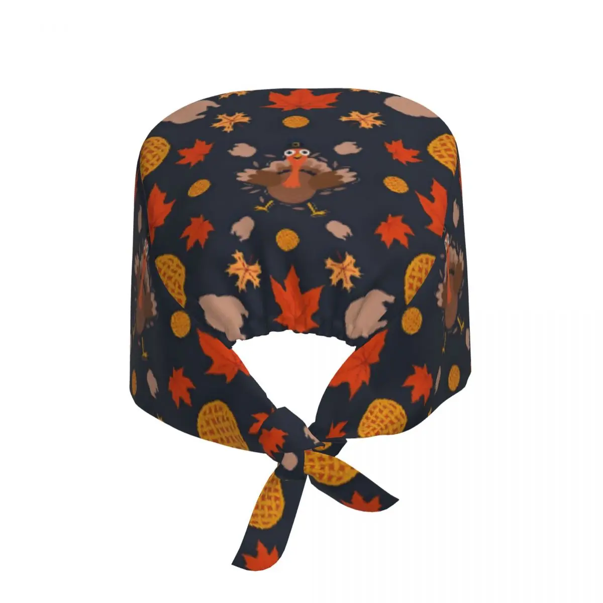Custom Thanksgiving Day Scrubs Cap Surgical Hats Men Women Operating Room Cap Nursing Cap Lab Works Hat