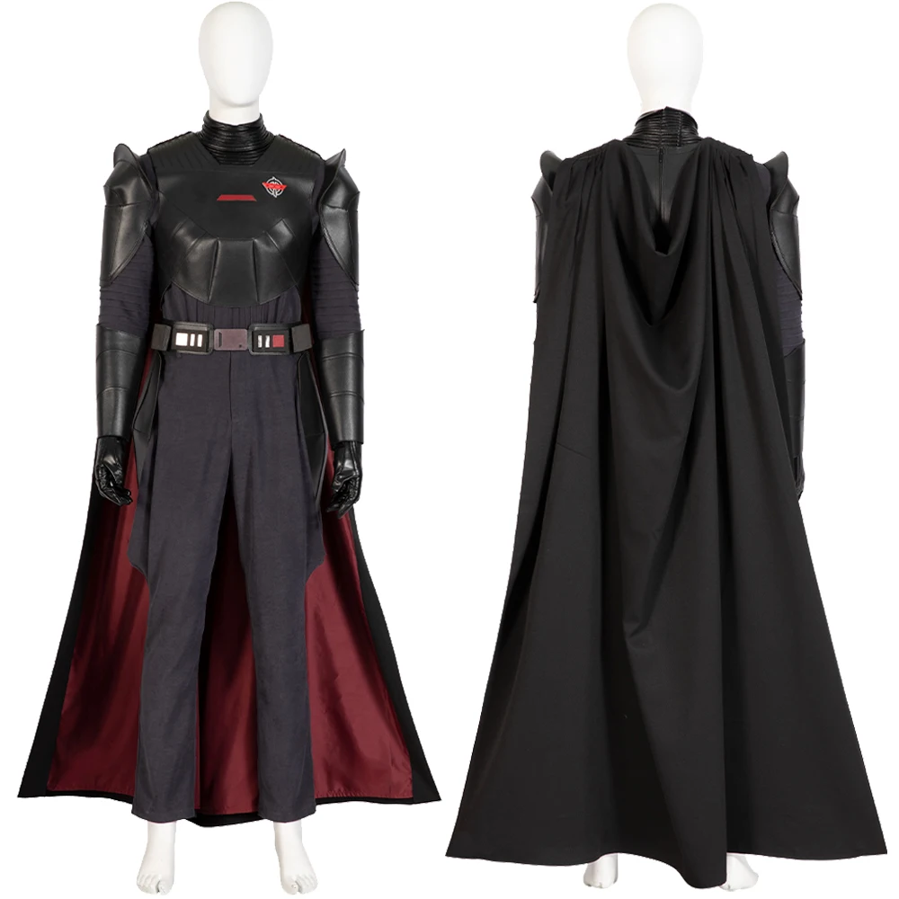 

The Grand Inquisitor Cosplay Master Costume Halloween Comic Con Party Black Battle Outfit Carnival Full Set Clothing