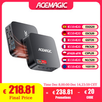 ACEMAGIC K1 MINI PC AMD Ryzen 5 7430U 16GB RAM 512GB SSD Windows 11 Pro MINI Computer Wifi6 BT5.2 4K Triple Display