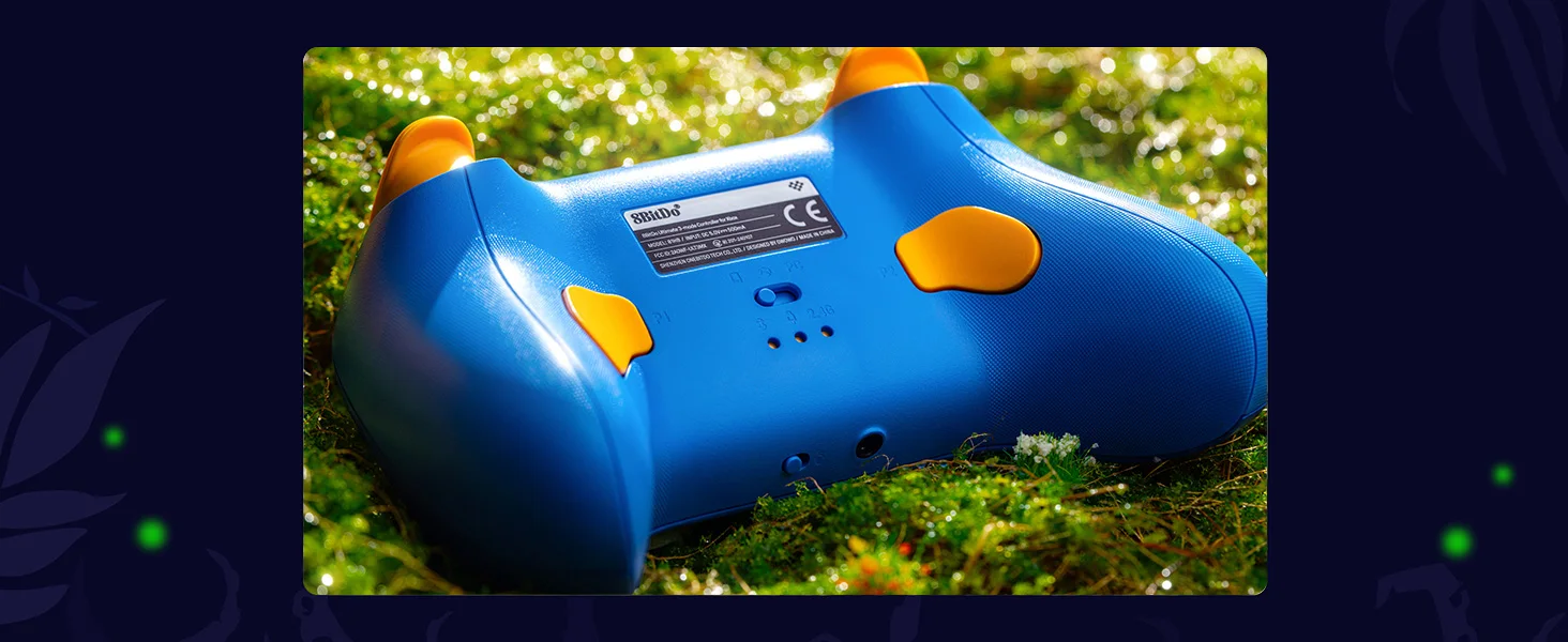 8BitDo Ultimate 3-Modus-Controller in seltener 40-jähriger Jubiläumsausgabe mit Pro-Back-Tasten für Xbox Series X | S, Xbox One, PC, Android – Detail 8