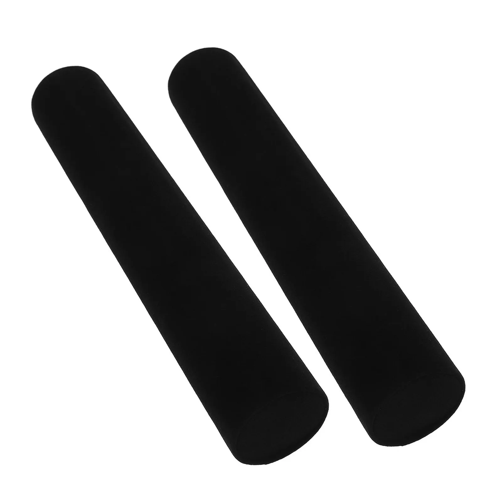 2Pcs Bracelet Holder Display Bar Black Single Tube Organizer Hair Tie Jewelry Storage Stand Showcase 14 Inch Hair Band Display