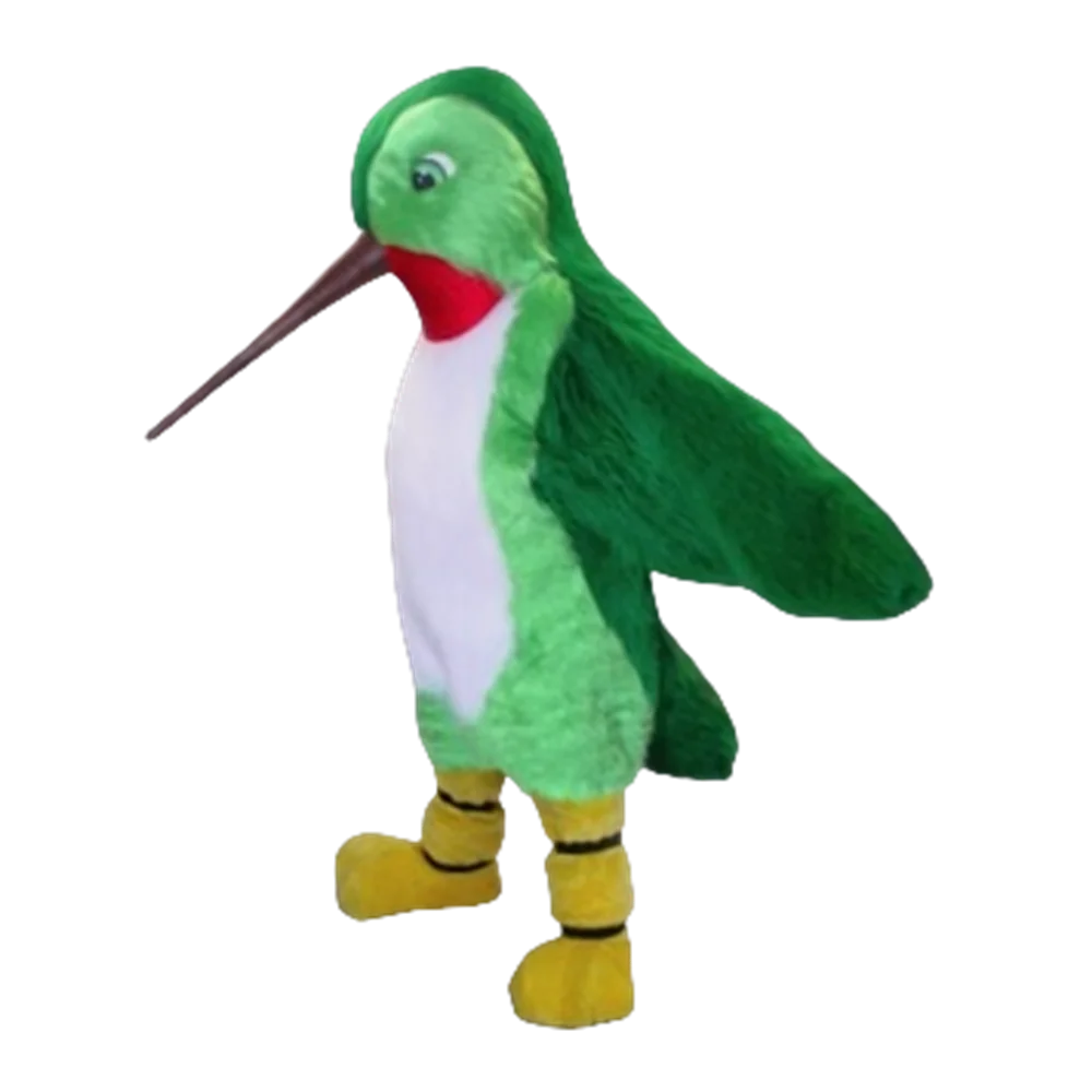 Plush Material Green Parrot Mascot costume macaw Customized Mascotte Mascota Outfit Suit Fancy Dress Cosply Costume 558