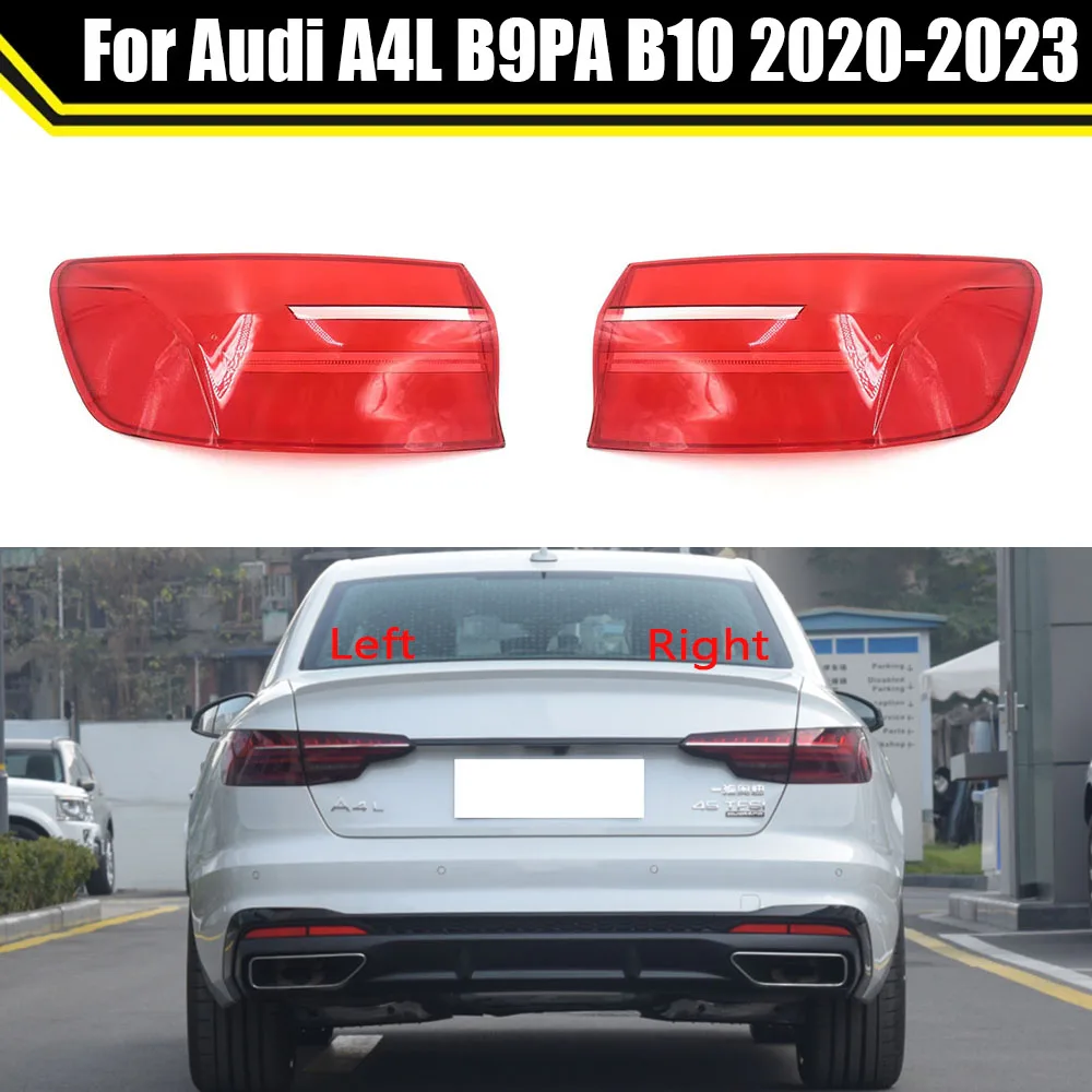 

For Audi A4L B9PA B10 2020 2021 2022 2023 Taillight Shell Brake Lights Shell Replace Auto Rear Lamp Shell Cover Mask Lampshade