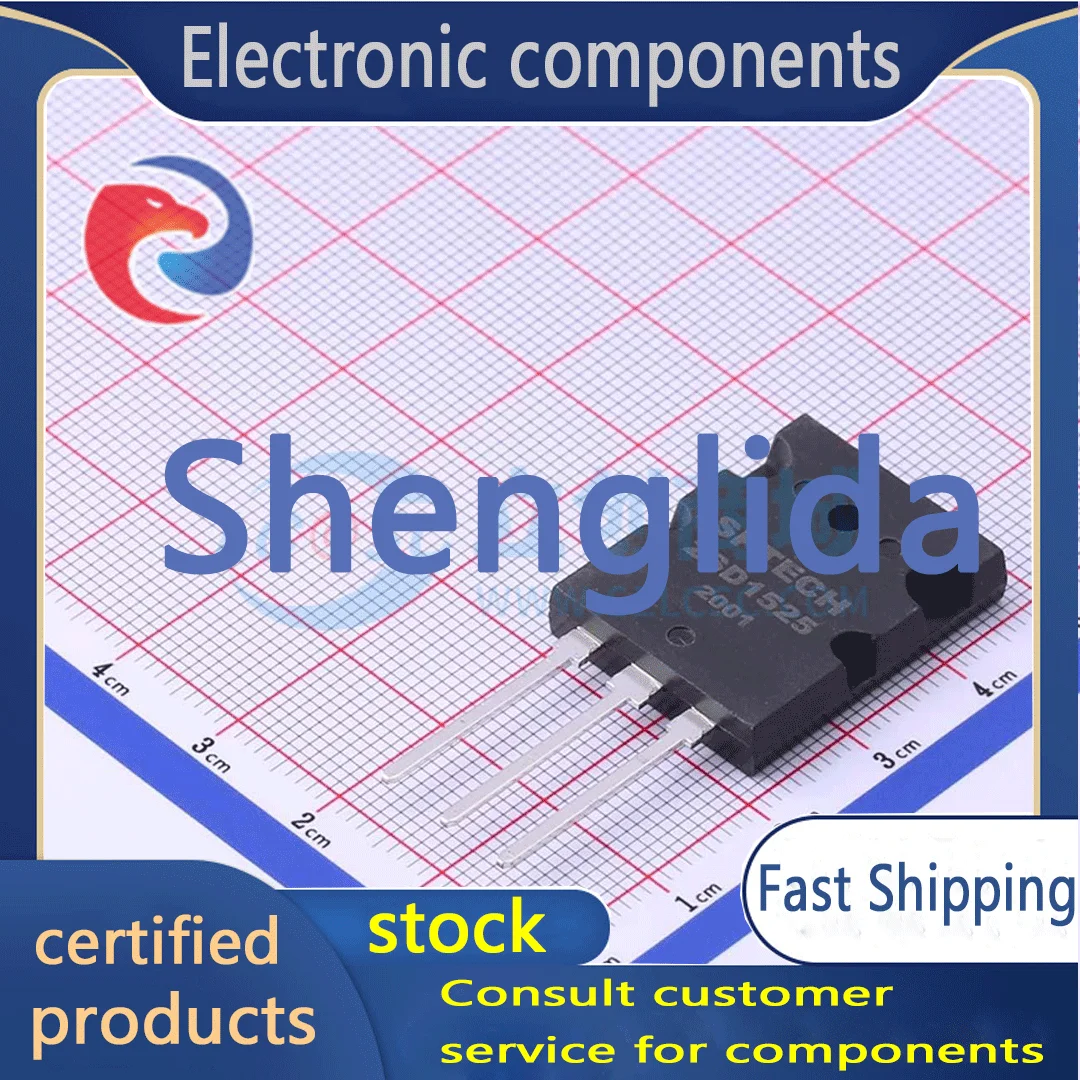 

2SD1525 package TO-3PL transistor (BJT) brand new stock 1PCS