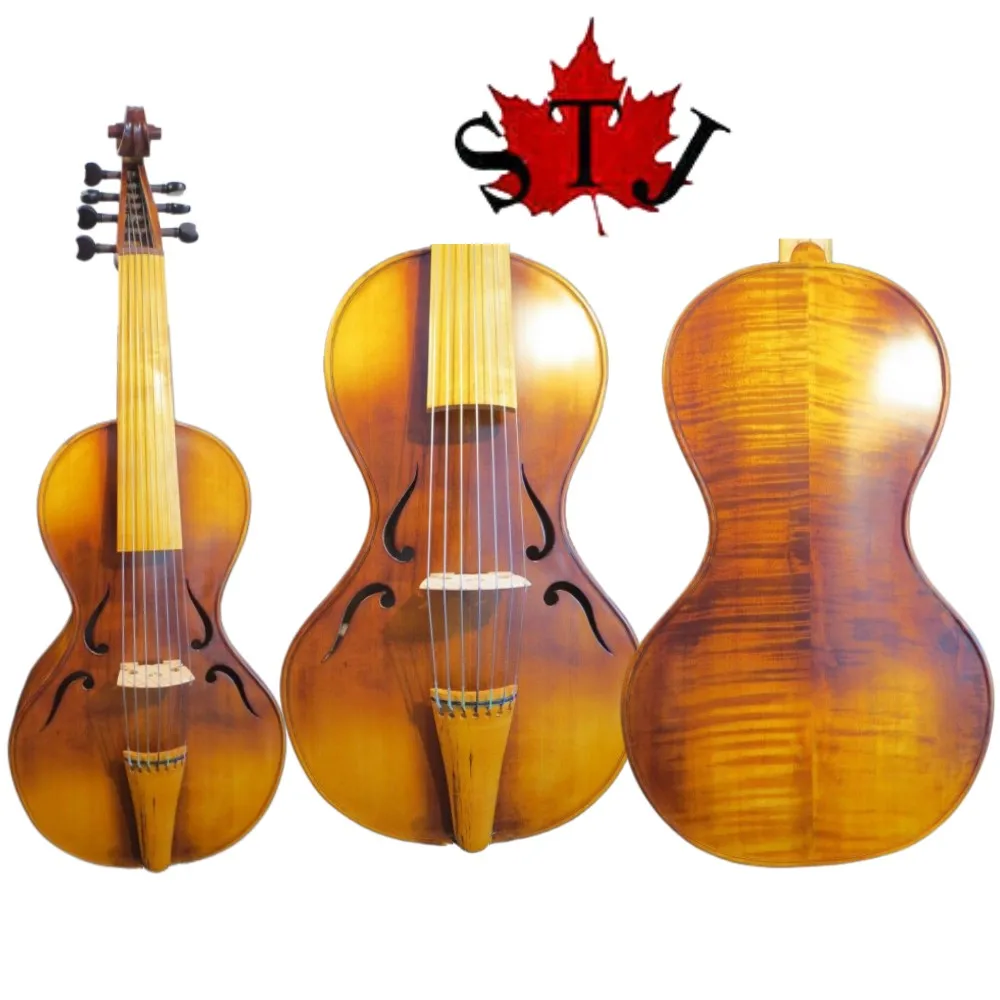 Baroque 스타일 노래 브랜드 마에스트로 7 현 15 3/4 "Trebles viola da gamba #12705