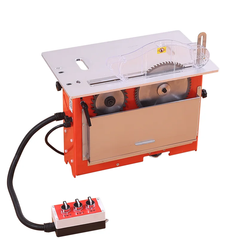 Factory price silent brushless woodworking cutting table saw low noise cutting wood machine