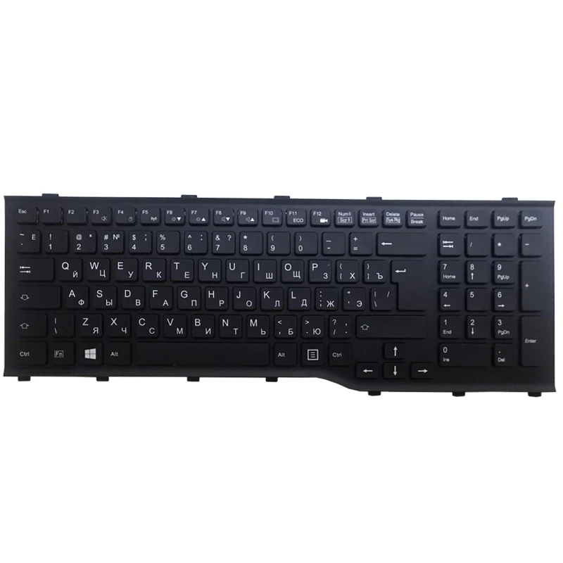 New For Fujitsu Lifebook AH532 A532 N532 NH532 MP-11L63SU-D85 CP569151-01  Russian RU  laptop Keyboard  Black