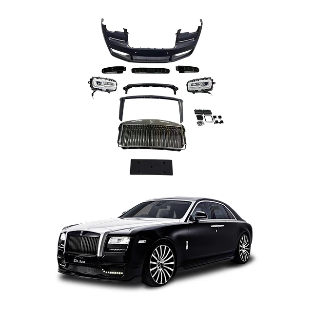 Applicable to Rolls Roycee Ghost 1generation to 3 generation body kit,non-destructive installation, no cutting body surround kit