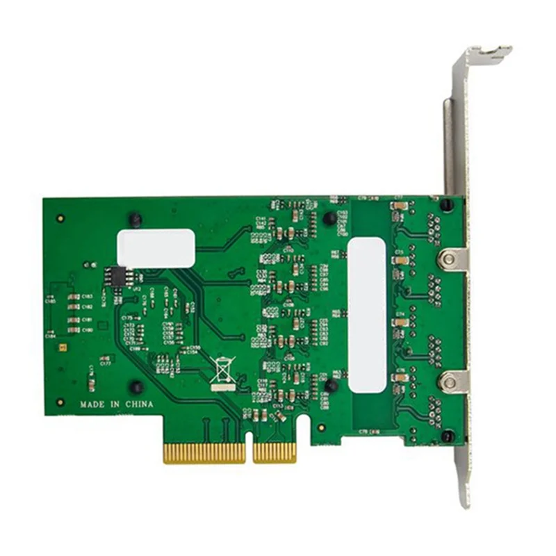 

AM-I225-V PCI-E X4 Server Network Card 4 Port 2.5G Server Network Card I225 Gigabit Gaming Speed Network Card Computer Parts